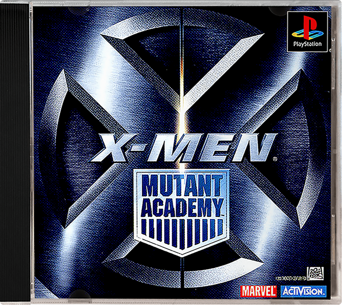 X-men Mutant Academy box art for Playstation